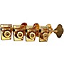 Leo Quan OGT Open Gear Large Post 4-In-Line Bass Tuning Machines Gold