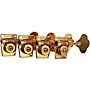 Leo Quan Badass OGT Open Gear Large Post 4-In-Line Bass Tuning Machines Gold