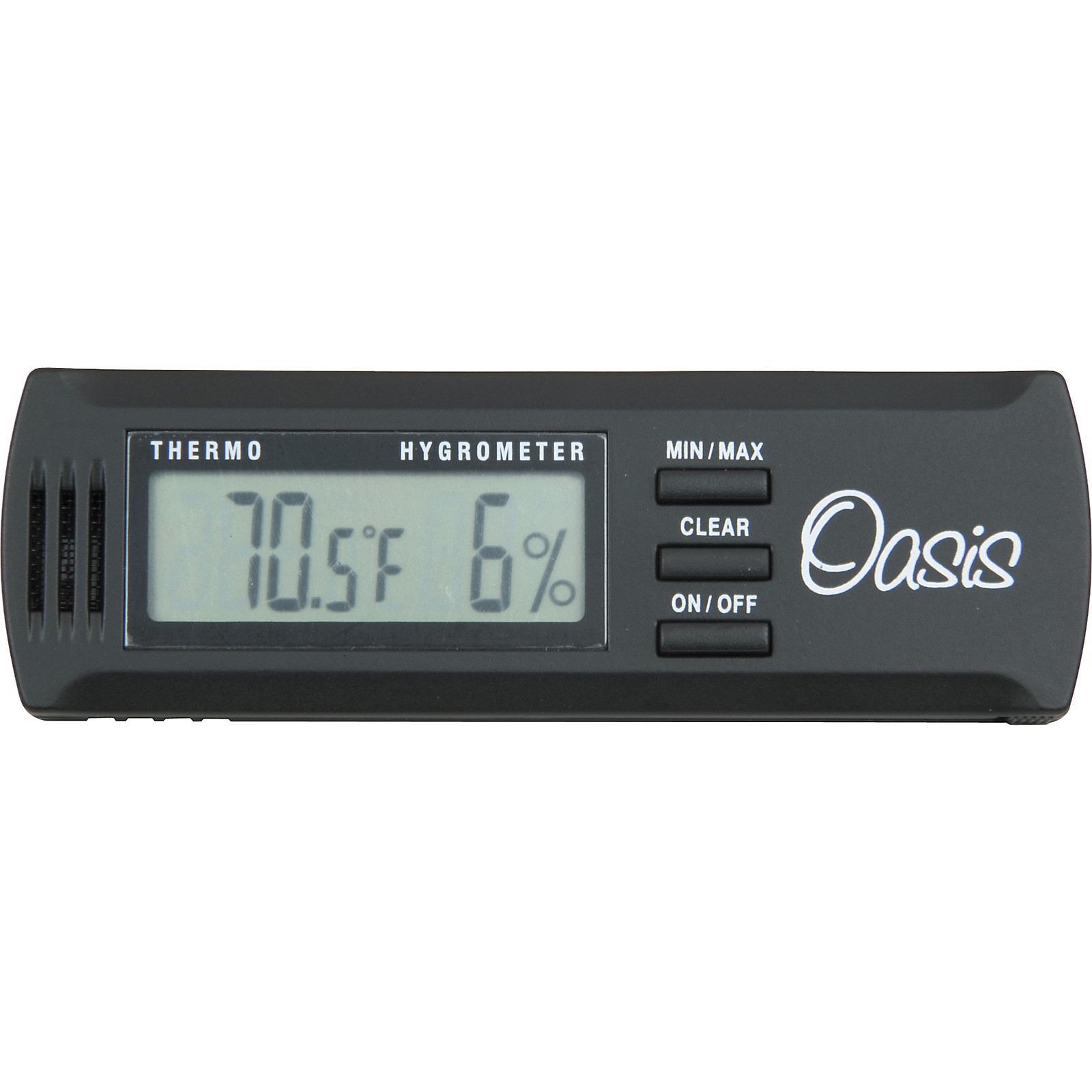 Oasis OH2 Digital Hygrometer w/clip Musician's Friend