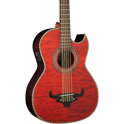 Oscar Schmidt OH32SEQ Acoustic-Electric Bajo Quinto