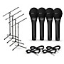 Audix OM-2 Mic with Cable and Stand 4 Pack