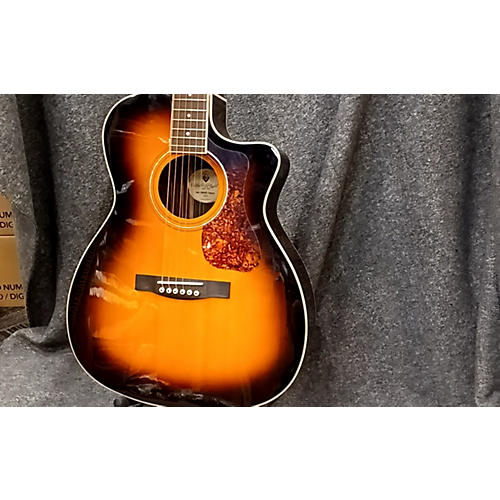 Guild OM-260CE Acoustic Electric Guitar Antique Natural
