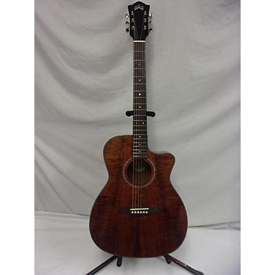 Guild OM-260CE DELUXE BLACKWOOD Acoustic Electric Guitar