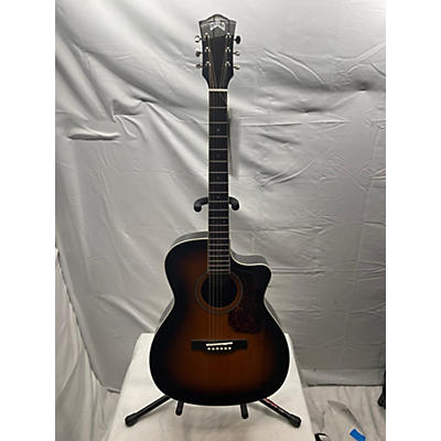Guild OM 260CE Deluxe Orchestra Acoustic Electric Guitar
