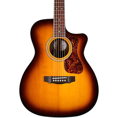 Guild OM-260CE Deluxe Orchestra Cutaway Acoustic-Electric Guitar Condition 2 - Blemished Antique Burst 194744885532