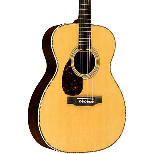 Martin OM-28 Standard Orchestra Model Left-Handed Acoustic Guitar - Natural