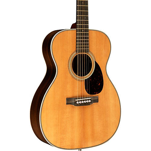 Martin OM-28E Modern Deluxe Orchestra Acoustic-Electric Guitar Natural