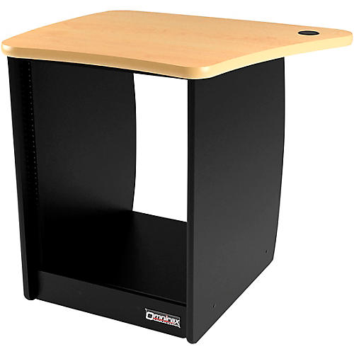 Omnirax OM13DL 13 RU Left Side Cabinet for OmniDesk Suite Maple