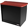Omnirax OM13DR 13-Rackspace, CPU Cubby, and Door to Fit on the Right Side of the OmniDesk - Mahogany