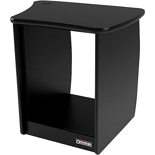 Omnirax OM13R 13-Rackspace Cabinet for the Right Side of the OmniDesk - Black