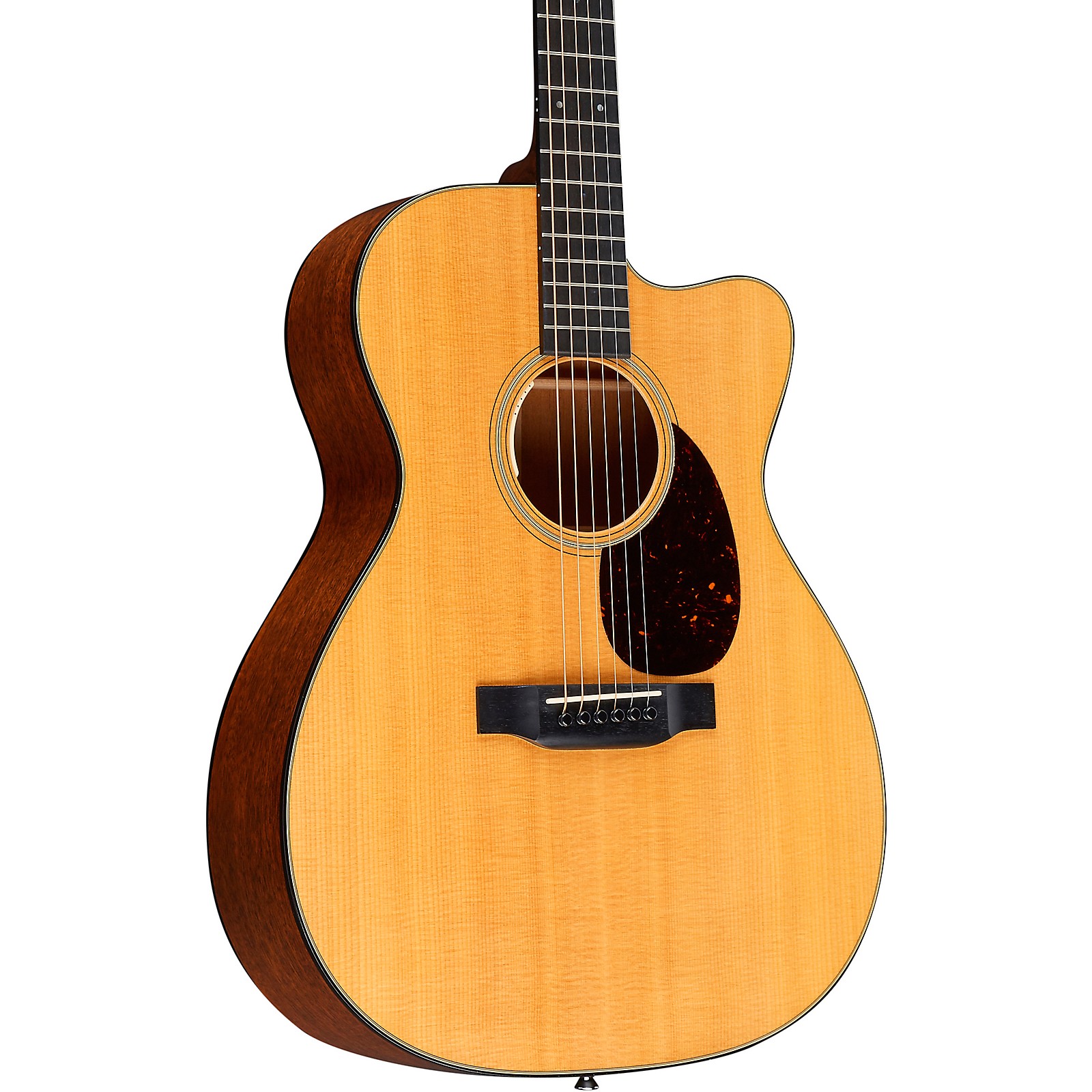 Martin OMC-18e Dreadnought Acoustic-Electric Guitar with LR Baggs ...