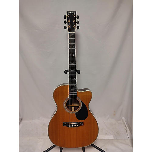 Martin OMC Aura Acoustic Electric Guitar Natural