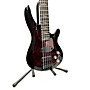 Used Schecter Guitar Research OMEN ELITE Electric Bass Guitar Red
