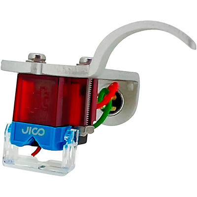 JICO OMNIA IMPACT SD Cartridge Mounted on Silver Jico Headshell