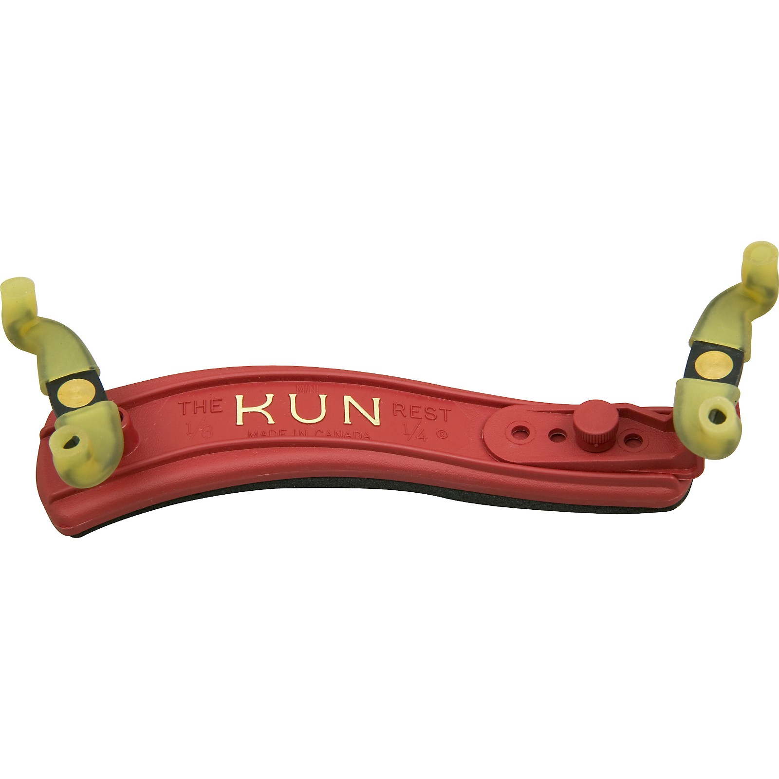 Kun ORIGINAL Mini Violin Shoulder Rest Mini Red 1/81/4 Size Musician