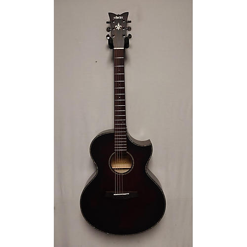 Schecter Guitar Research ORLEANS STAGE Acoustic Guitar Wine Red