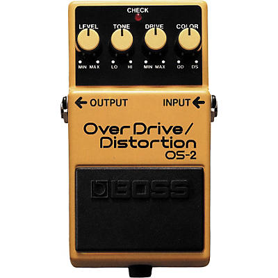 BOSS OS-2 Overdrive/Distortion Guitar Effects Pedal