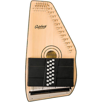 Oscar Schmidt OS120CNE 21 Chord Adirondack Acoustic-Electric Autoharp