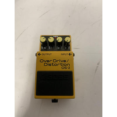 Boss OS2 Overdrive Distortion Effect Pedal