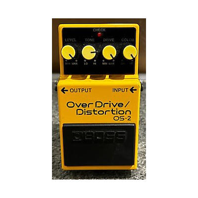 BOSS OS2 Overdrive Distortion Effect Pedal