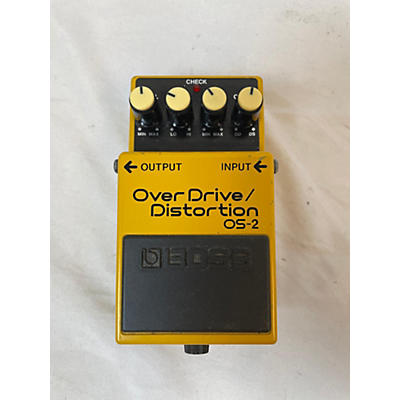 BOSS OS2 Overdrive Distortion Effect Pedal