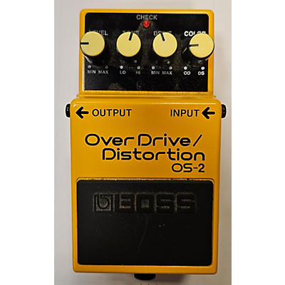 BOSS OS2 Overdrive Distortion Effect Pedal