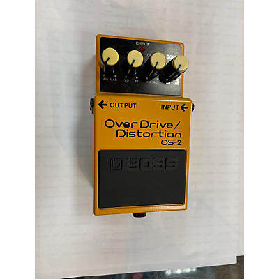 BOSS OS2 Overdrive Distortion Effect Pedal