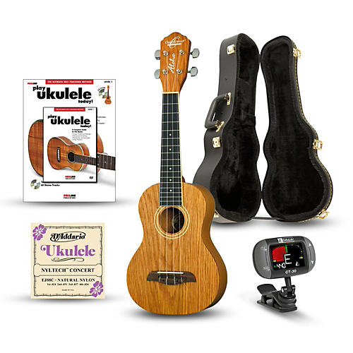 OU2 Concert Ukulele Deluxe Bundle