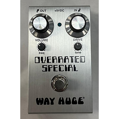 Way Huge Electronics OVERRATED SPECIAL Effect Pedal