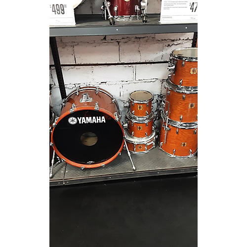 Yamaha Oak Custom Drum Kit Honey Burst
