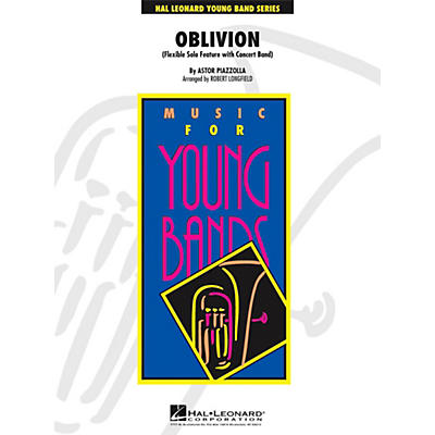 Hal Leonard Oblivion - Solo Feature for Flute, Oboe, Clarinet, Alto Sax or Trumpet with Band Level 3