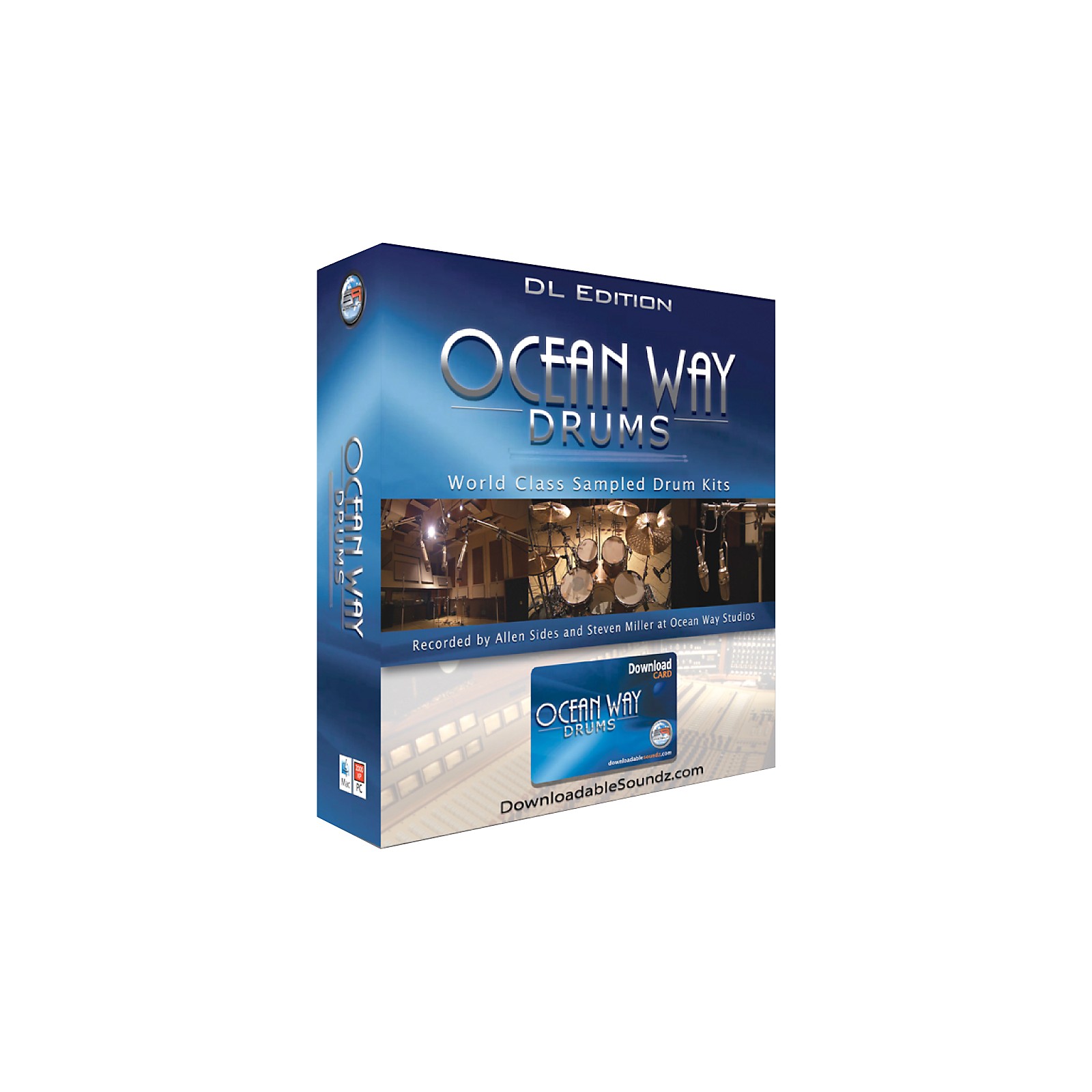 Sonic Reality Ocean Way Drums DL Musician's Friend