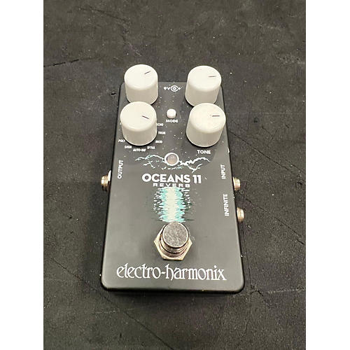 Electro-Harmonix Oceans 11 Reverb Effect Pedal