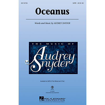 Hal Leonard Oceanus 2-Part Composed by Audrey Snyder