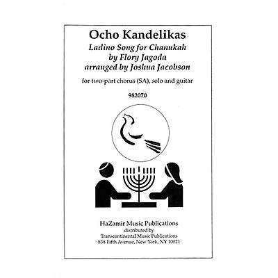 Transcontinental Music Ocho Kandelikas (Eight Little Candles) SA arranged by Joshua Jacobson