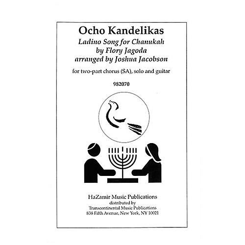 Transcontinental Music Ocho Kandelikas (Eight Little Candles) SA arranged by Joshua Jacobson