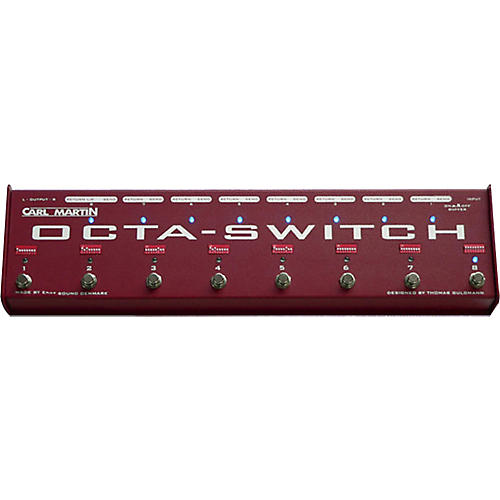 Octa-switch Guitar Effects Switching System