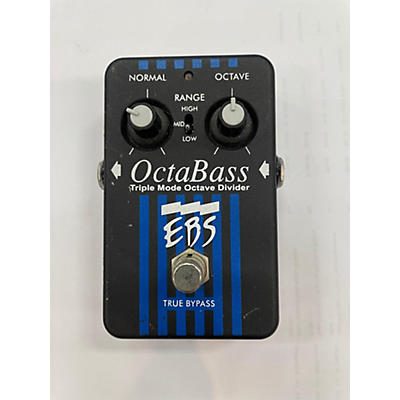 EBS Octabass Triple Mode Bass Octave Divider Bass Effect Pedal
