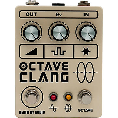 Death By Audio Octave Clang V2 Extreme Fuzz Effects Pedal