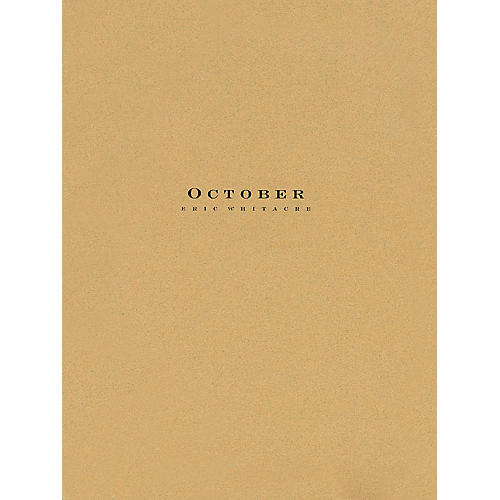 Hal Leonard October Eric Whitacre Orchestra Series Arranged by Paul Lavender