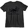 EarthQuaker Devices Octoskull T-Shirt - Black on Black Small
