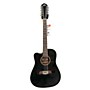Used Oscar Schmidt Od312cel 12 String Acoustic Electric Guitar Black