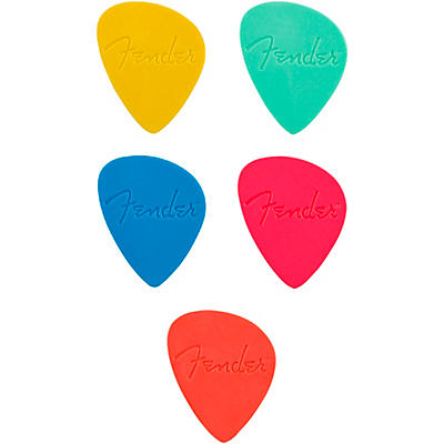 Fender Offset Guitar Picks - Multicolor