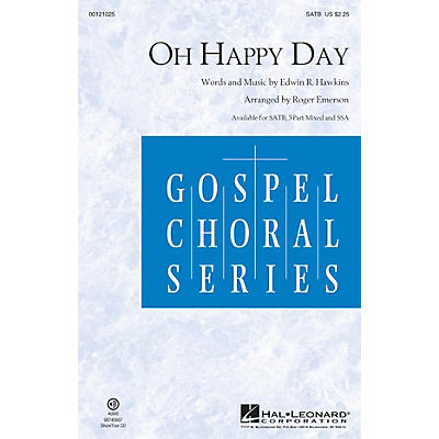 Hal Leonard Oh Happy Day SATB arranged by Roger Emerson