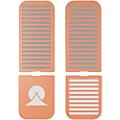 Ohma World Ohma World Stripes Screen Set Black & Stainless SteelTeal & Apricot