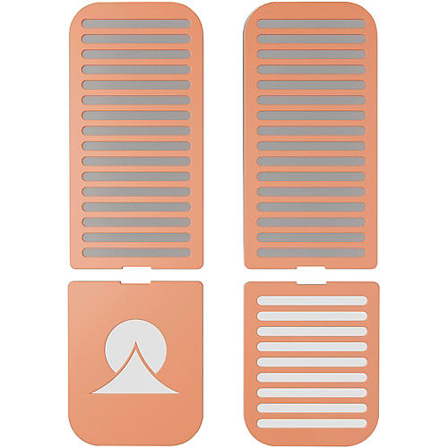 Ohma World Ohma World Stripes Screen Set Teal & Apricot