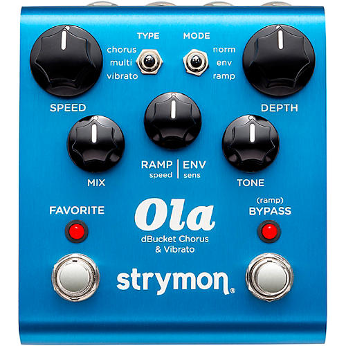 Strymon Ola Chorus/Vibrato Effects Pedal Blue