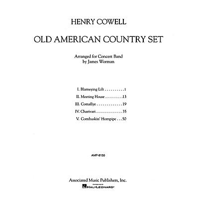 Associated Old American Country Set Concert Band Level 5 Composed by Henry Cowell Arranged by Jim Worman