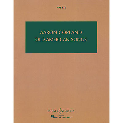Boosey and Hawkes Old American Songs (First and Second Sets) Boosey & Hawkes Scores/Books Series Composed by Aaron Copland