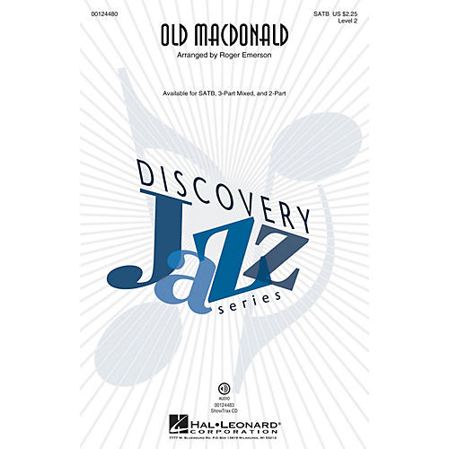 Hal Leonard Old MacDonald (Discovery Level 2) SATB arranged by Roger Emerson